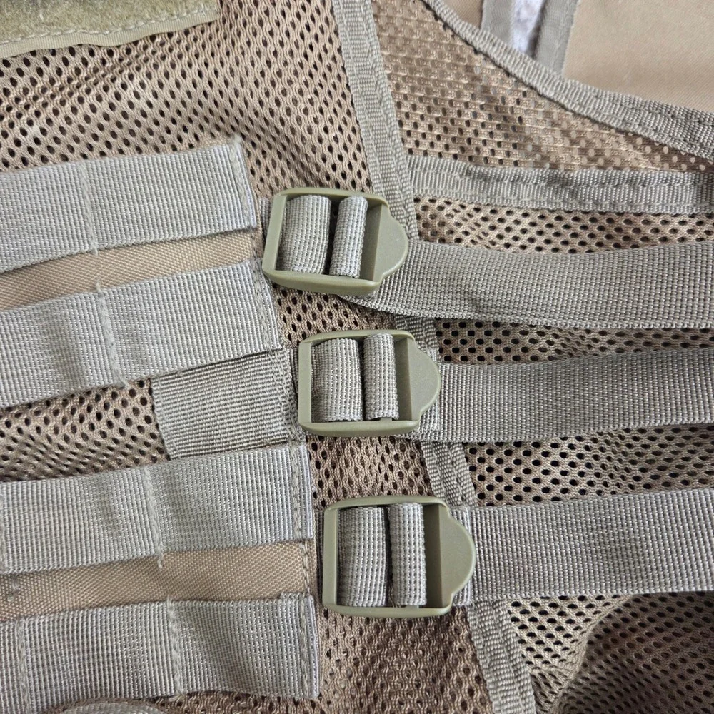 Red Rock Outdoor Gear Tactical Vest‎ Coyote Tan Cross Draw Holster Mag Pouches
